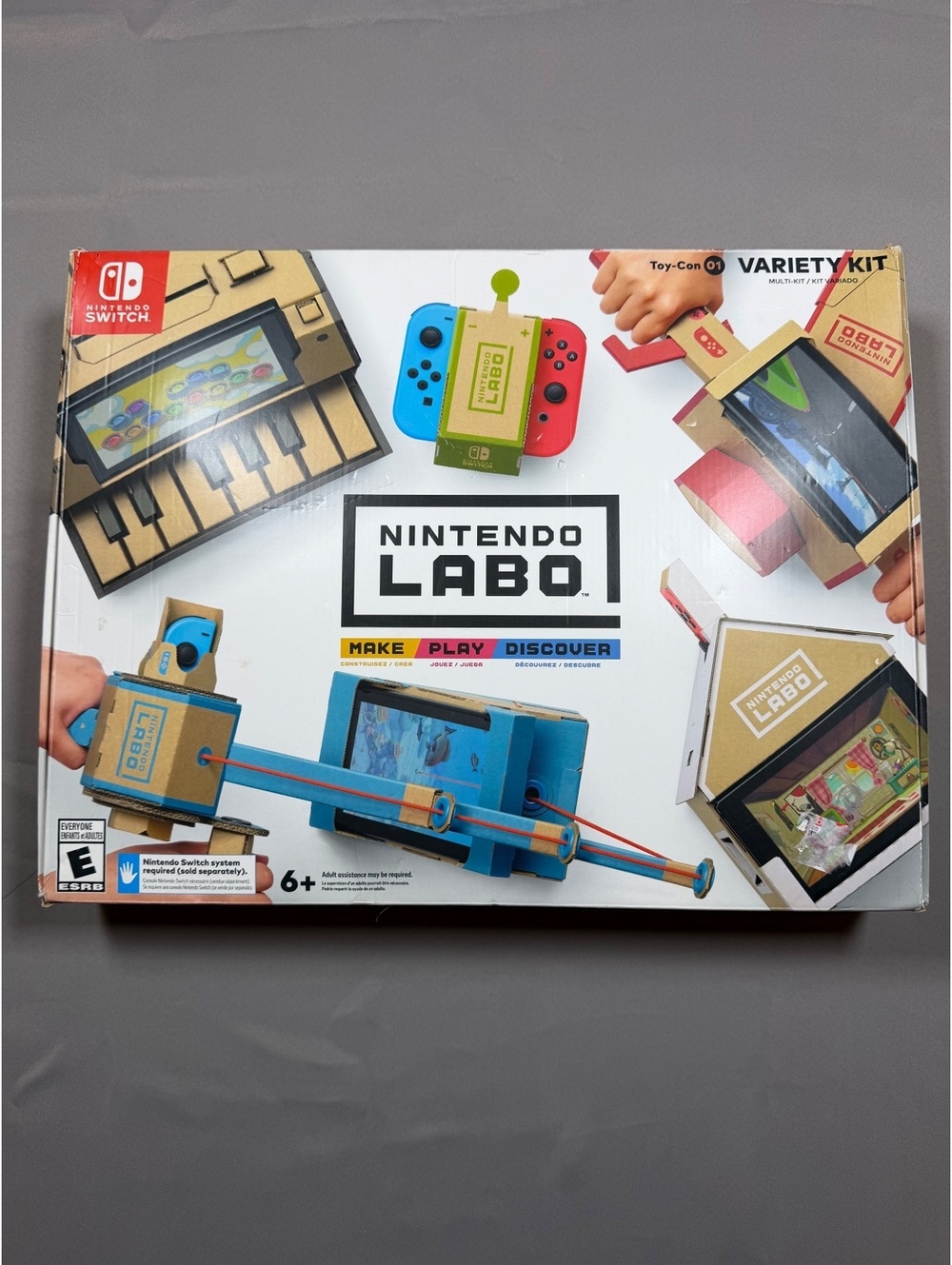 Nintendo Labo Toy\-Con 01 Variety Kit Nintendo Switch – No Game – Partial Set